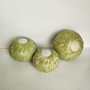 高粱杆多色蝈蝈笼手工竹编蝈蝈笼蚰子笼鸣虫蛐蛐油葫芦笼都可用