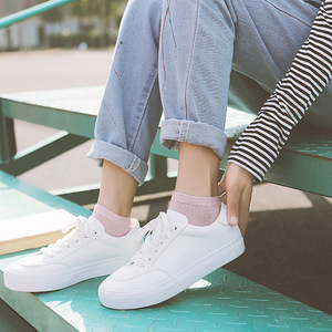 春夏季船袜女 金银丝线袜 纯棉透气 易搭配阔腿裤搭配板鞋 袜子女