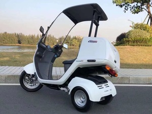 进口本田不倒翁50cc排量正三轮代步踏板四冲程电喷水冷脉冲摩托车