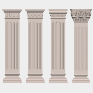 罗马柱子模具欧式新农村别墅大门四方水泥方形建筑用模板厂家直销