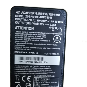 viewsonic优派 vs16024 vx2475smhl-4k显示器电源线 20v充电器线