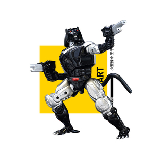 tatransart掠夺兽bw系列猛兽侠bwm04超能勇士mp比例变形