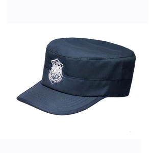 新式保安便帽男女通用作训帽黑色鸭舌帽酒店物业门卫作战训练帽