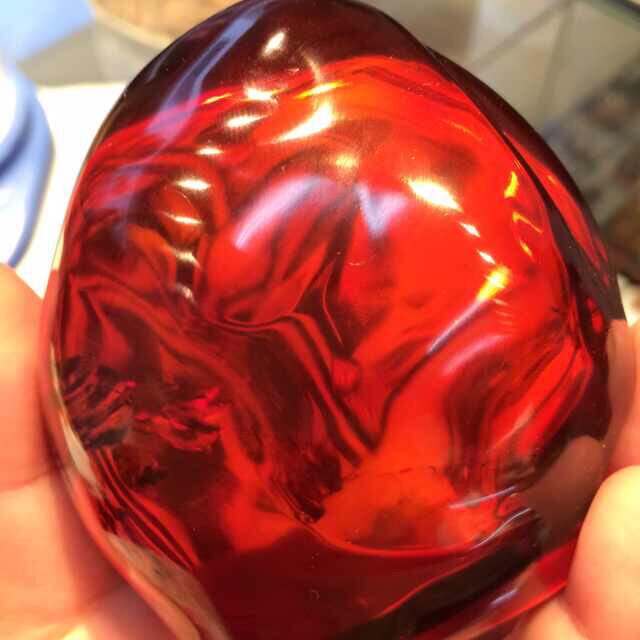 八金阁缅甸纯天然琥珀对牌情侣款男士女士吊坠一块料原矿收藏品