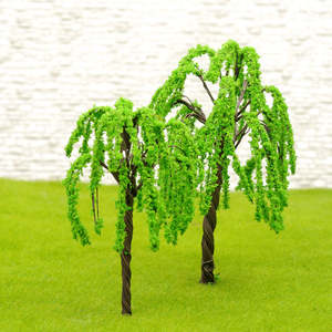 铁丝柳树成品模型树diy建筑沙盘手工微景观场景制作绿化装饰摆件