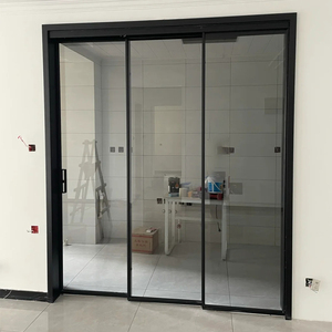 分离三门联动淋浴房三折页浴室隔断玻璃推拉门两活一固nnpkcom100