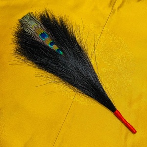 内廷承造清代宗亲大臣三眼花翎顶戴官帽复刻故宫仿真