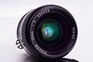 尼康 NIKON AIS 28/2 酒吧之眼镜头 28MM F2 广角 97新 FM2 F3