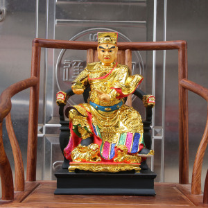 tb531652981淘宝五显华光大帝神像马元帅摆件马天君马灵军居家手工