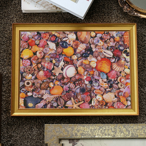 宝石贝壳物语十字绣2021新款线绣自己绣手工客厅系列餐厅刺绣满绣