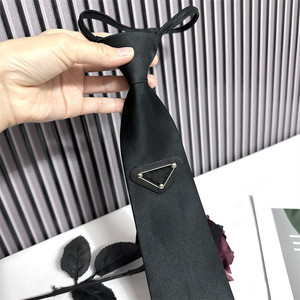 p家倒三角标欧美韩版领带倒三角标领结男女同款休闲西装衬衫领巾