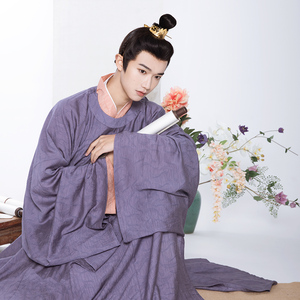 挽纱坊 汉服 宋制圆领袍 春款新品 —子骞