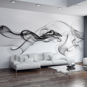 卧室影视墙布无缝客厅沙发电视背景墙纸个性抽象大型壁画壁纸烟雾