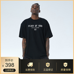 海外正品FEAR OF GOD第六季日本限定FOG高街宽松男女同款短袖T恤