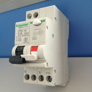 施耐德dpna小型漏电断路器 vigi 1p n c6 10 20 25 32 40 50 63a