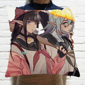 凹凸世界凯莉抱枕凯柠凯安莉洁凯莉同人抱枕毛绒玩具沙发靠垫2035