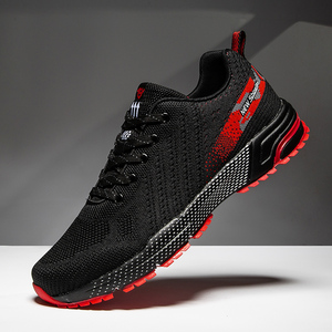 恒亿男鞋2020夏季新款跑步鞋飞织透气跑鞋男轻便休闲运动鞋学生鞋