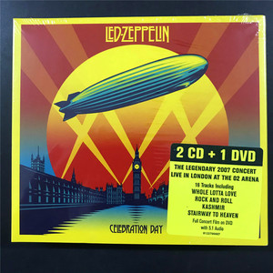 齐柏林飞艇 led zeppelin celebration day 2cd 1dvd [au]