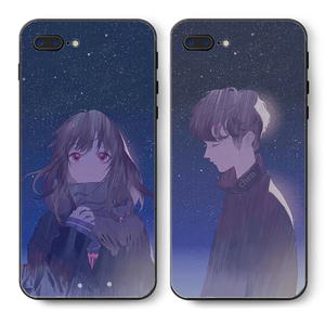 怦然心动手机壳iphone6男iphone7 女xr xs max同款情侣卡通华为潮