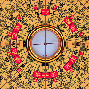 崇道堂罗盘10寸