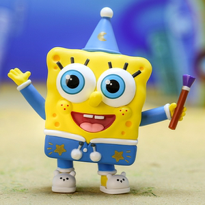 海绵宝宝睡衣派对系列盲盒泡泡玛特popmart玩具可爱呆萌创意礼物