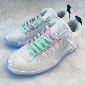 新款潮流retro白蓝复活节彩蛋蓝色扎染晕染渐变色aj12鞋带0人付款27