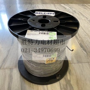 BELDEN-8641 百通2芯屏蔽双绞电缆电子线控制线信号线 24AWG 7x32