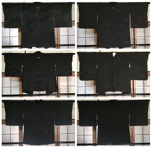 【合集】中古和服正统日本 全黑色羽织暗纹系列