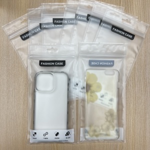 手机壳包装袋自封/TPU5.5/手机PC壳/配件包装袋11*22.5厚双面12丝