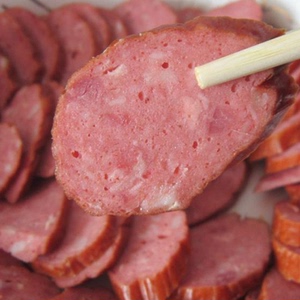 果麦森旗舰店天猫智胜红肠哈尔滨风味红肠大香肠饱腹肉食品175克×5