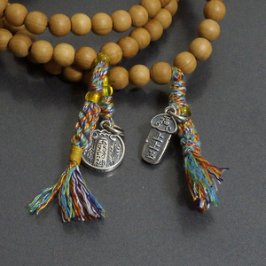 迷你藏族金刚结文玩配饰挂饰藏式手搓五路财神彩棉线流苏卡子侧挂