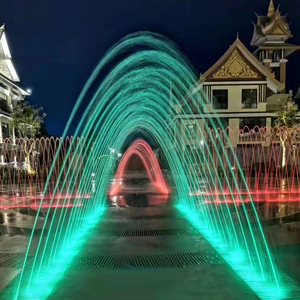 跳跳泉波光泉波光跳泉钢琴喷水园林大型喷泉景观水池跳泉手感喷泉