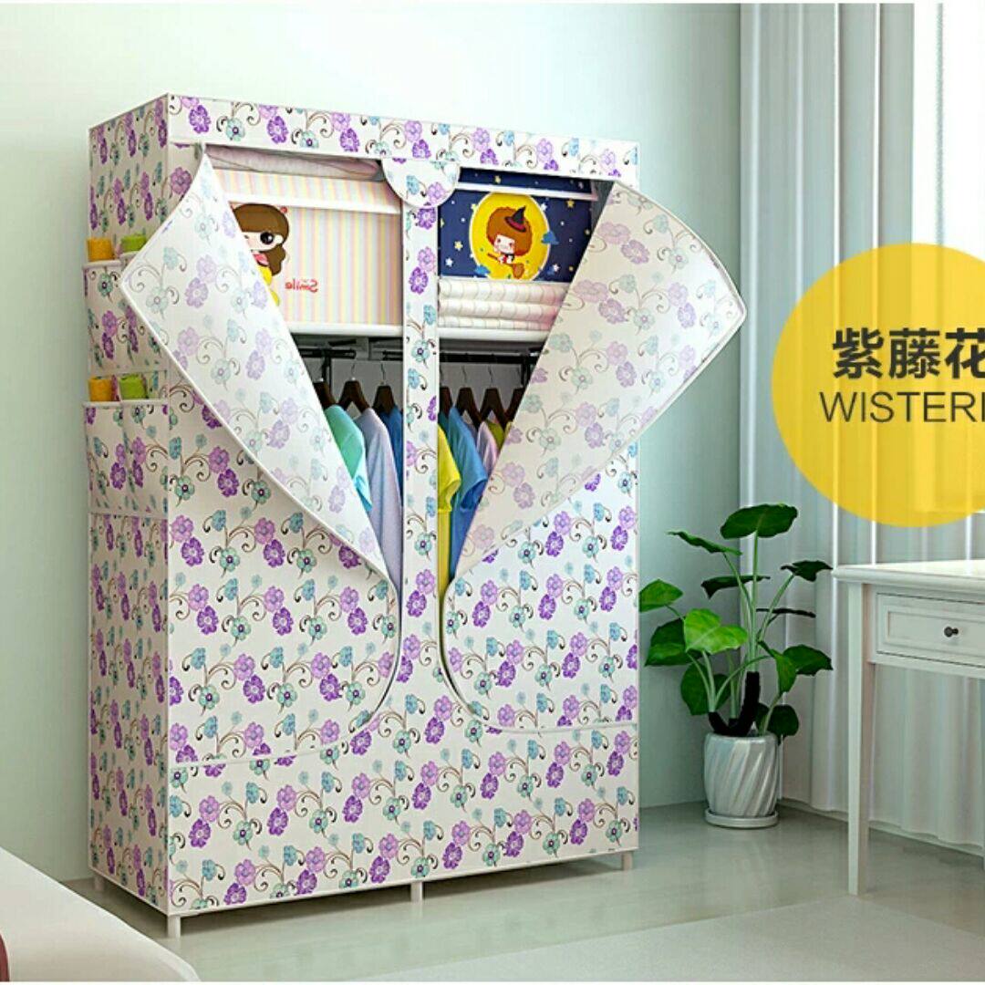 简易布衣柜套外罩定做布套单卖防水防晒加厚牛津布鞋架外套定制