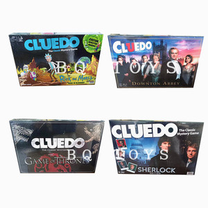 英文桌游2-6人版休闲破案推理桌游卡牌英文版妙探寻凶Cluedo toy