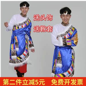 藏族服装男长袍