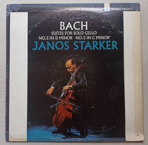 巴赫 无伴奏大提琴 史塔克 斯塔克 水星 黑胶唱片lp m032 ex