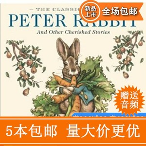 原版英文绘本 peter rabbit 兔子彼得 小学英语启蒙读物儿童英语故事