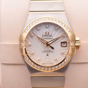 欧米茄omega星座系列机械女表