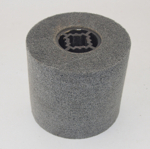 拉丝轮不锈钢抛光轮十字心金属打磨镜面拉丝机尼龙轮黑尼龙纤维轮