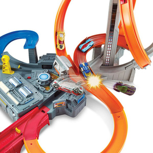 【自营】风火轮电动轨道极速回旋赛道小跑车合金车模男孩赛车玩具