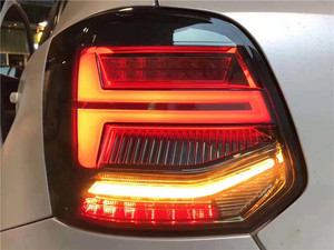 大众polo改装尾灯poloq2尾灯菠萝流水尾灯poloq2流水尾灯polo尾灯