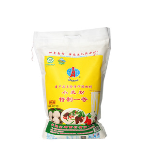 新疆面粉新疆帅奇牌小麦粉5kg饺子粉拉条子粉拉面粉家用奇台面粉