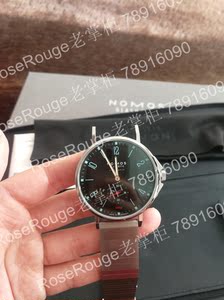 【德国表行正品代购】NOMOS2019新款潜水运动钢带580/581自动机械
