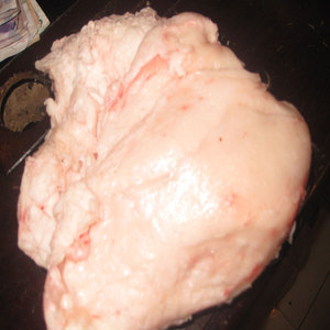 羊油肥肉生鲜2斤重包装新疆大尾巴牧区绵羊烤肉串香嫩爽顺丰包邮