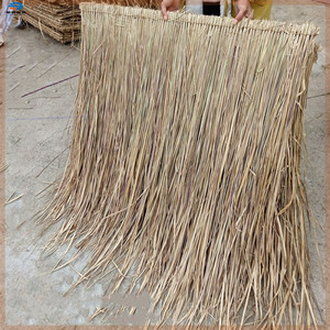 茅草屋草棚木屋天然