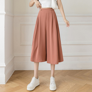 阔腿裤女高七分