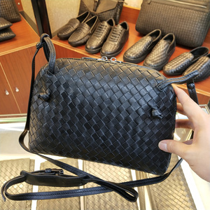 羊皮编织女包手工bv