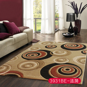 高档简约现代长方形地毯客厅茶几毯卧室床边地毯可手洗欧式田园房