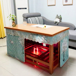 烤火器桌子折叠