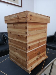 桐油中蜂新款双王gn箱 中蜂箱 妙泓蜂箱 鑫蜂源蜂具